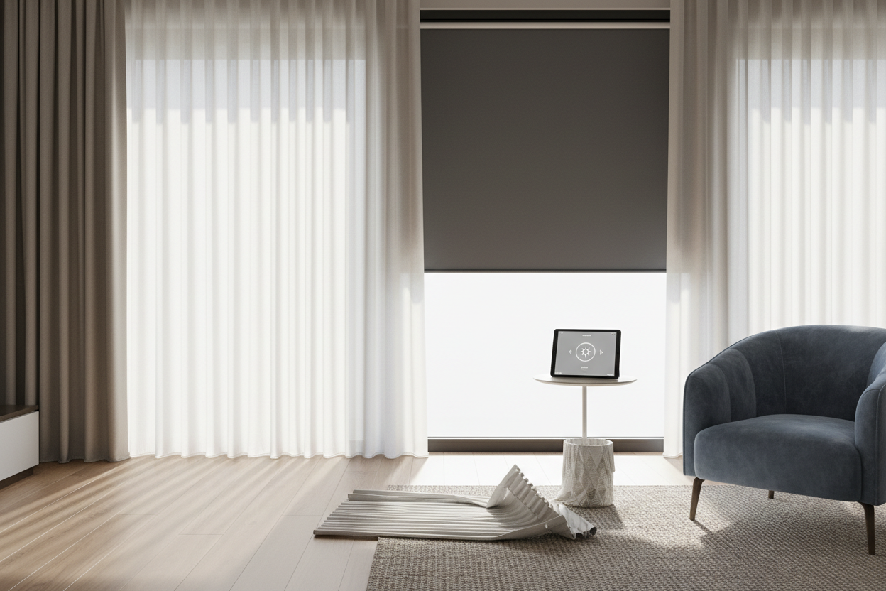 Blinds That You Push Up Are Out: Why I Switched to Smart Shades