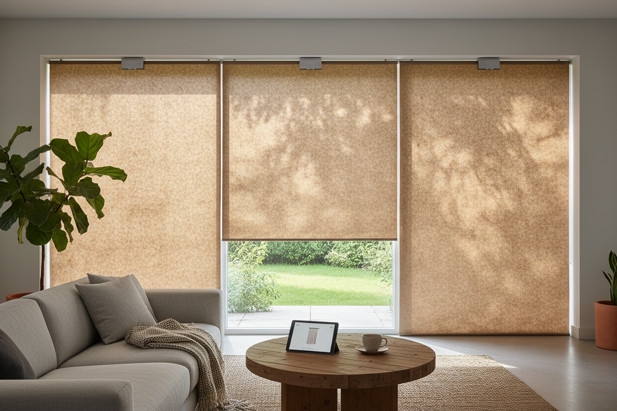Brown Paper Blinds: Adding Smart Motors to Natural Textures
