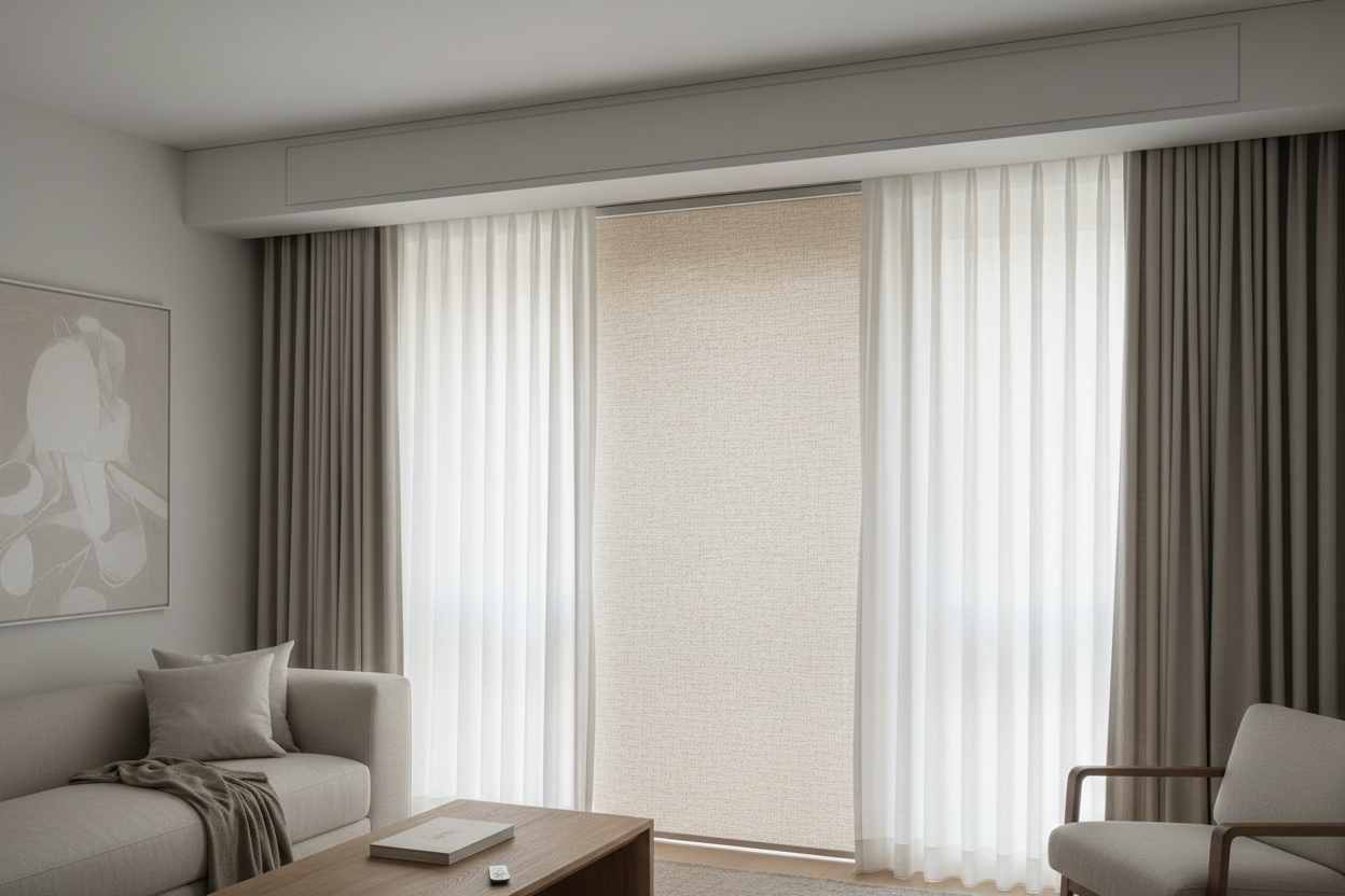 Blinds Cover Top: How to Hide Bulky Smart Blind Motors
