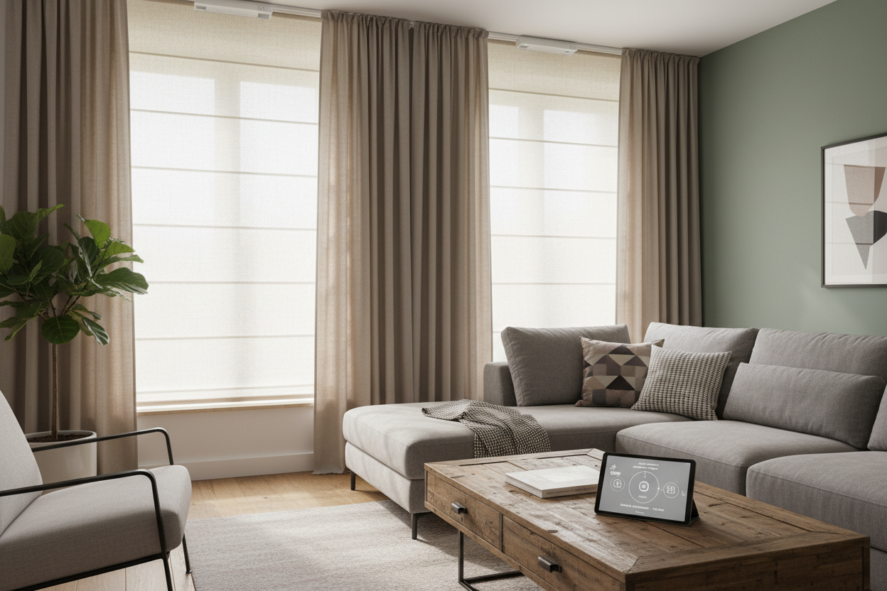 Easiest Blinds to Install: A No-Drill Smart Home Guide