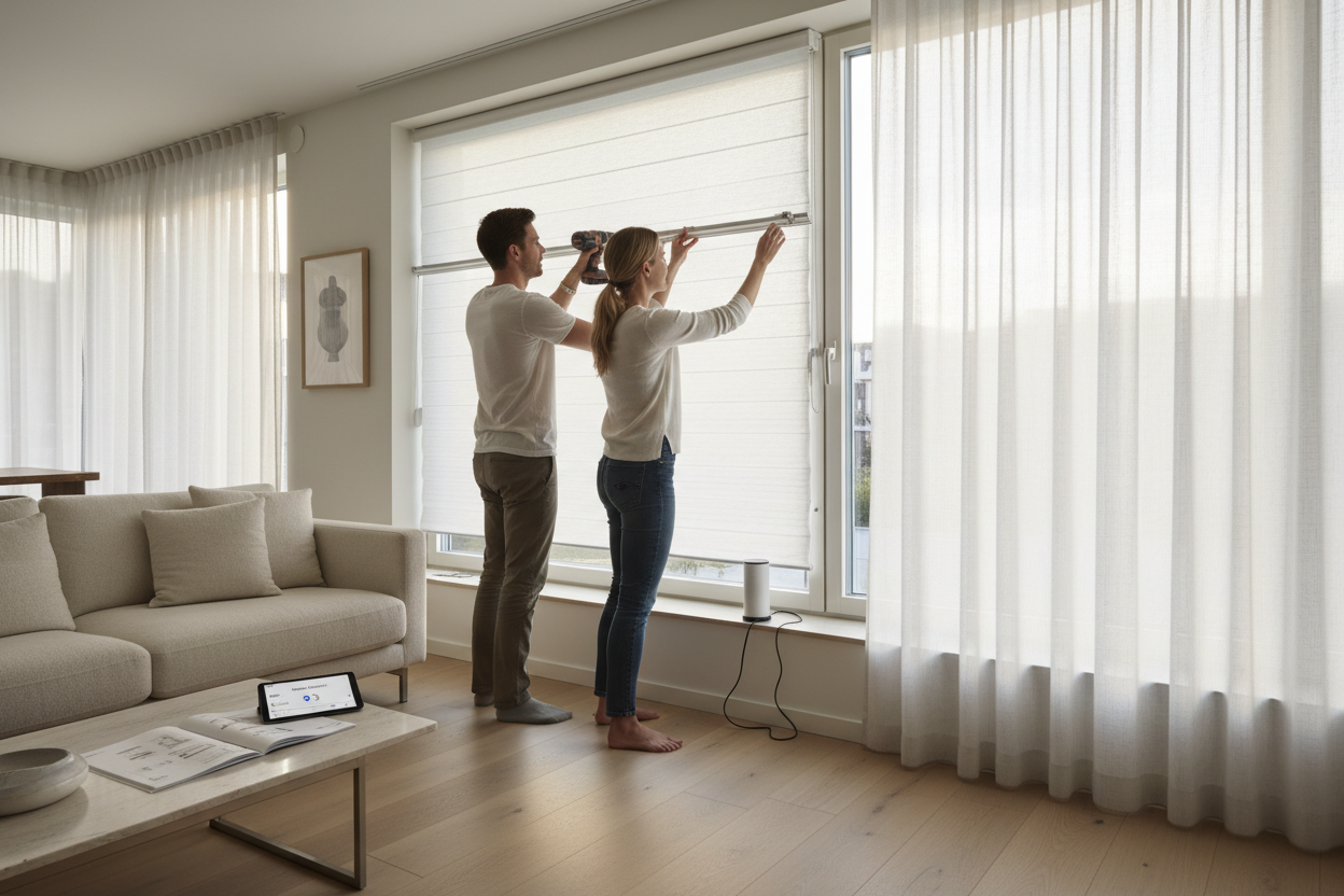 Installation of Window Blinds: A DIY Smart Retrofit Guide