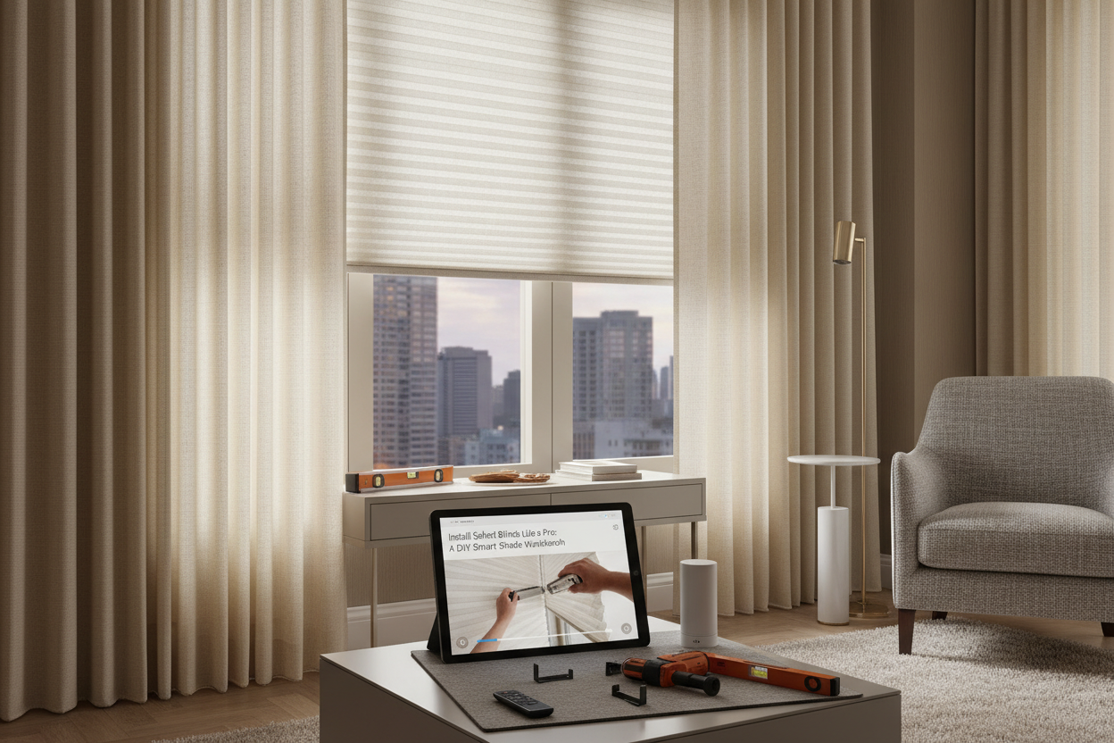 Install Select Blinds Like a Pro: A DIY Smart Shade Walkthrough