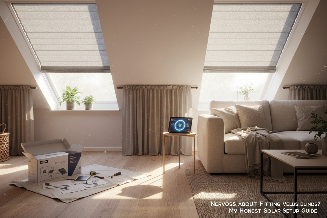 Nervous about Fitting Velux Blinds? My Honest Solar Setup Guide