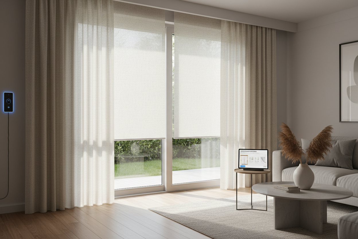 Covering for Sliding Glass Doors: My Motorized Retrofit Guide