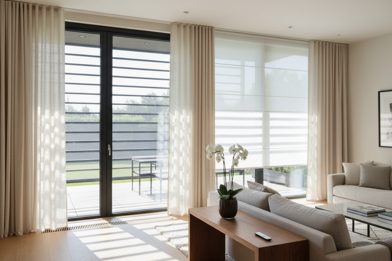 Effortless outdoor window sun screens: Why I Switched to Motorized