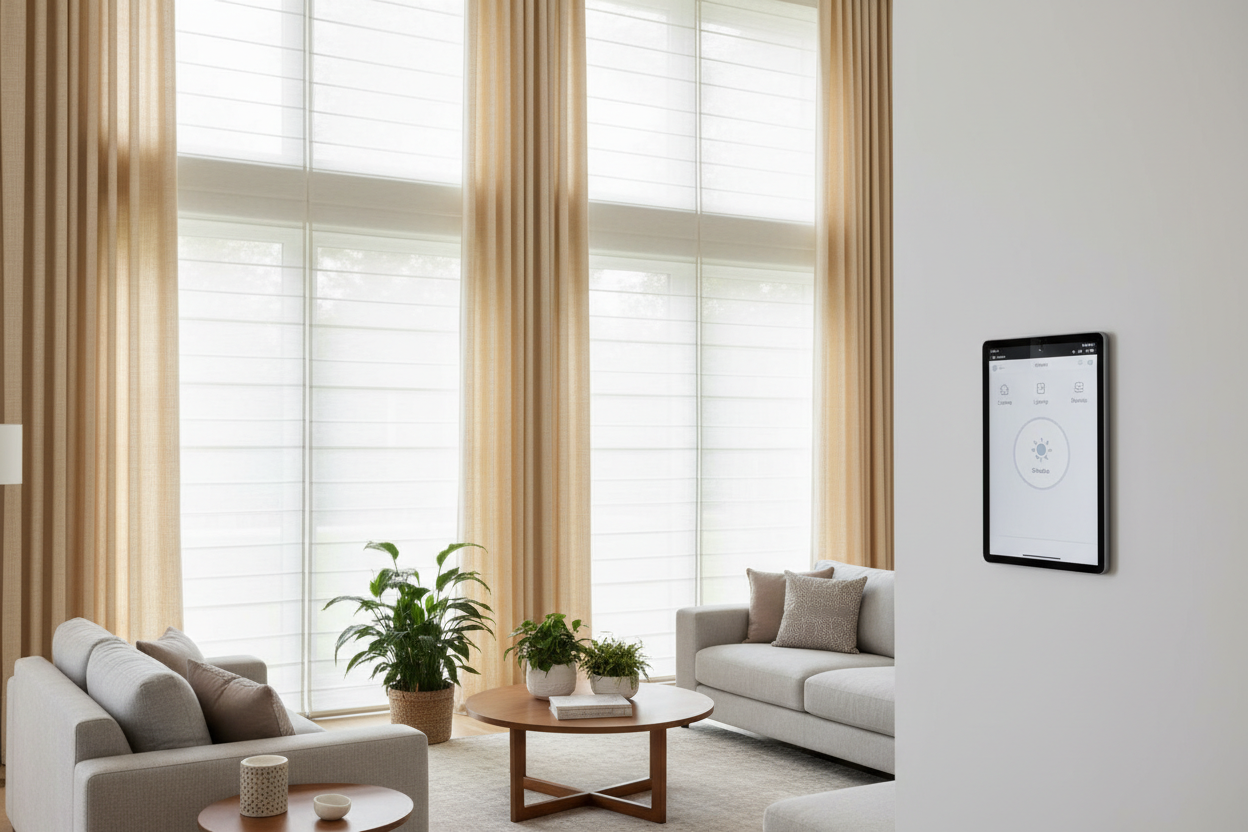 Solar shade window screens: Smart Heat Blocking Without the Dark