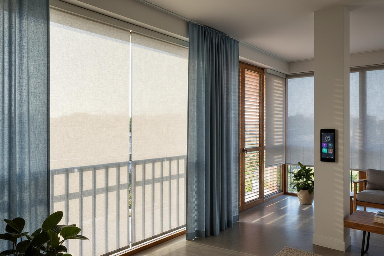 Retractable sun screens for porches: A Smart Patio Retrofit