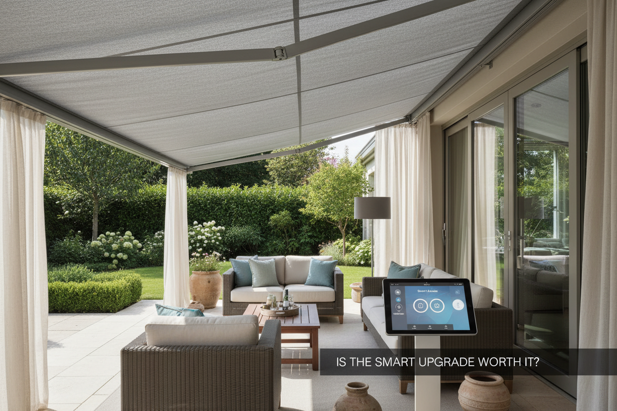 Motorized awning for patio: Is the Smart Upgrade Worth It?