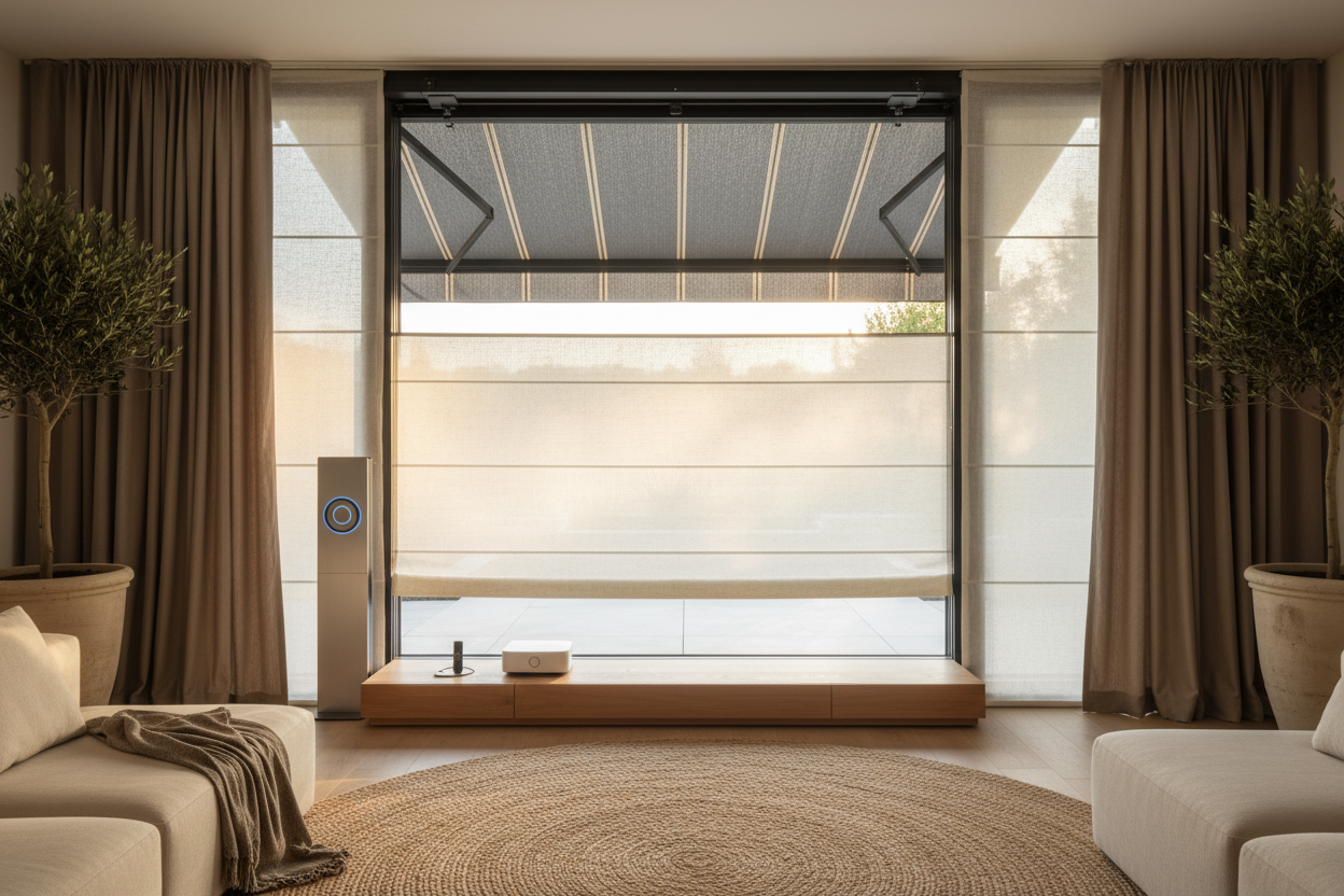 Awning Shades: Why Motorized Sun Protection is a Must