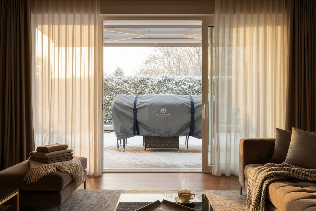 Awnings Cover: Protecting Your Motorized Shade from Snow