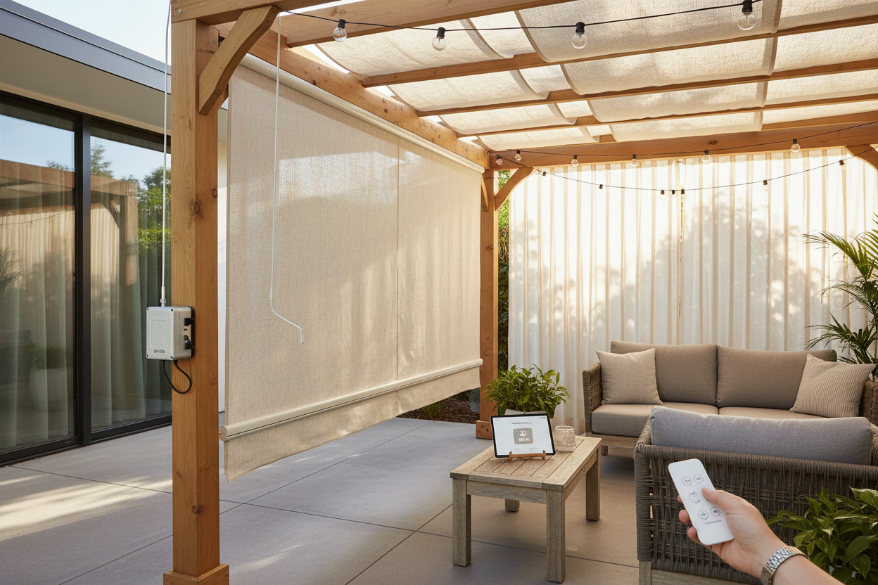 DIY Retractable Awning: Building a Motorized Shade on a Budget