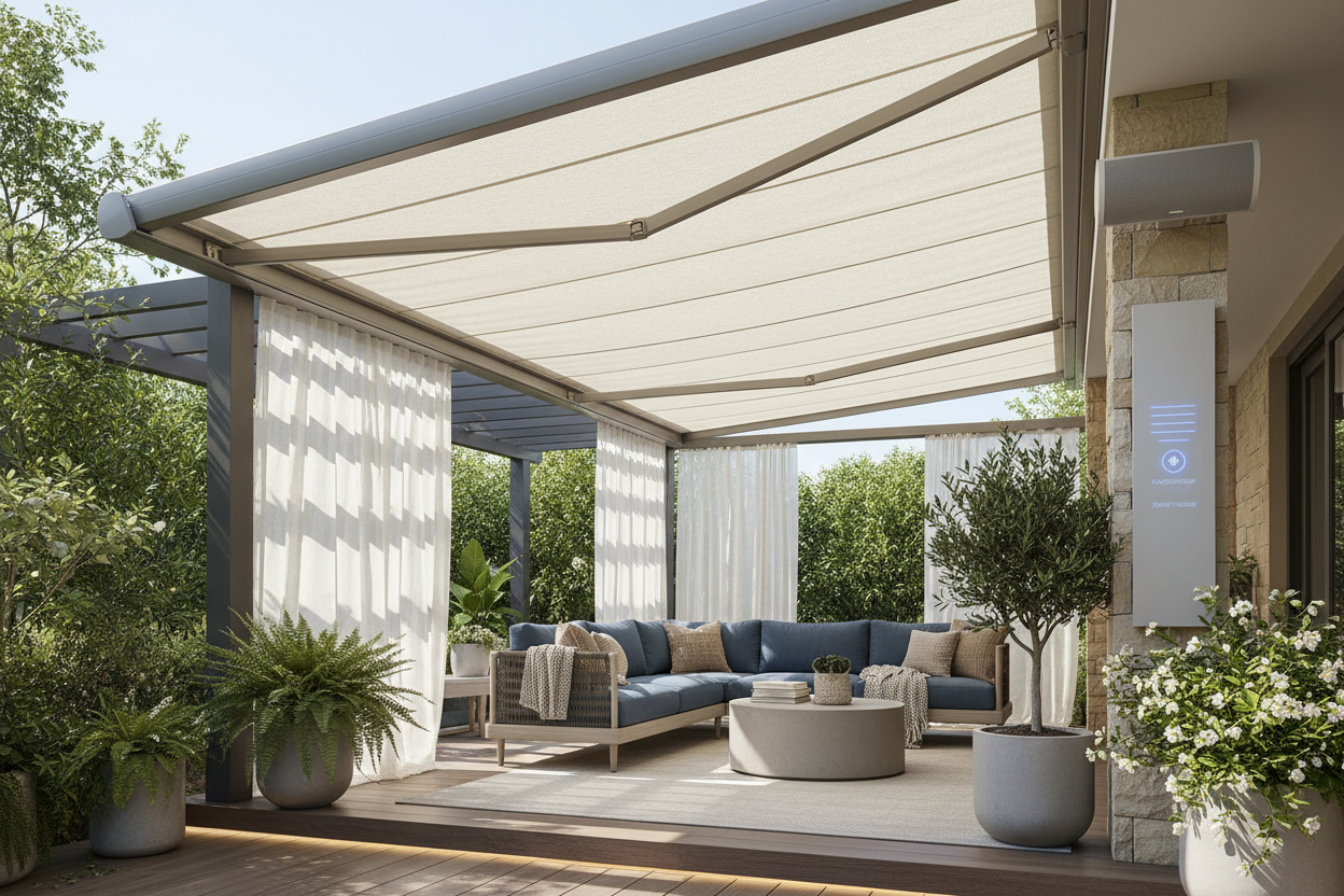 Permanent Awning for Patio: Why I Went Motorized & Smart