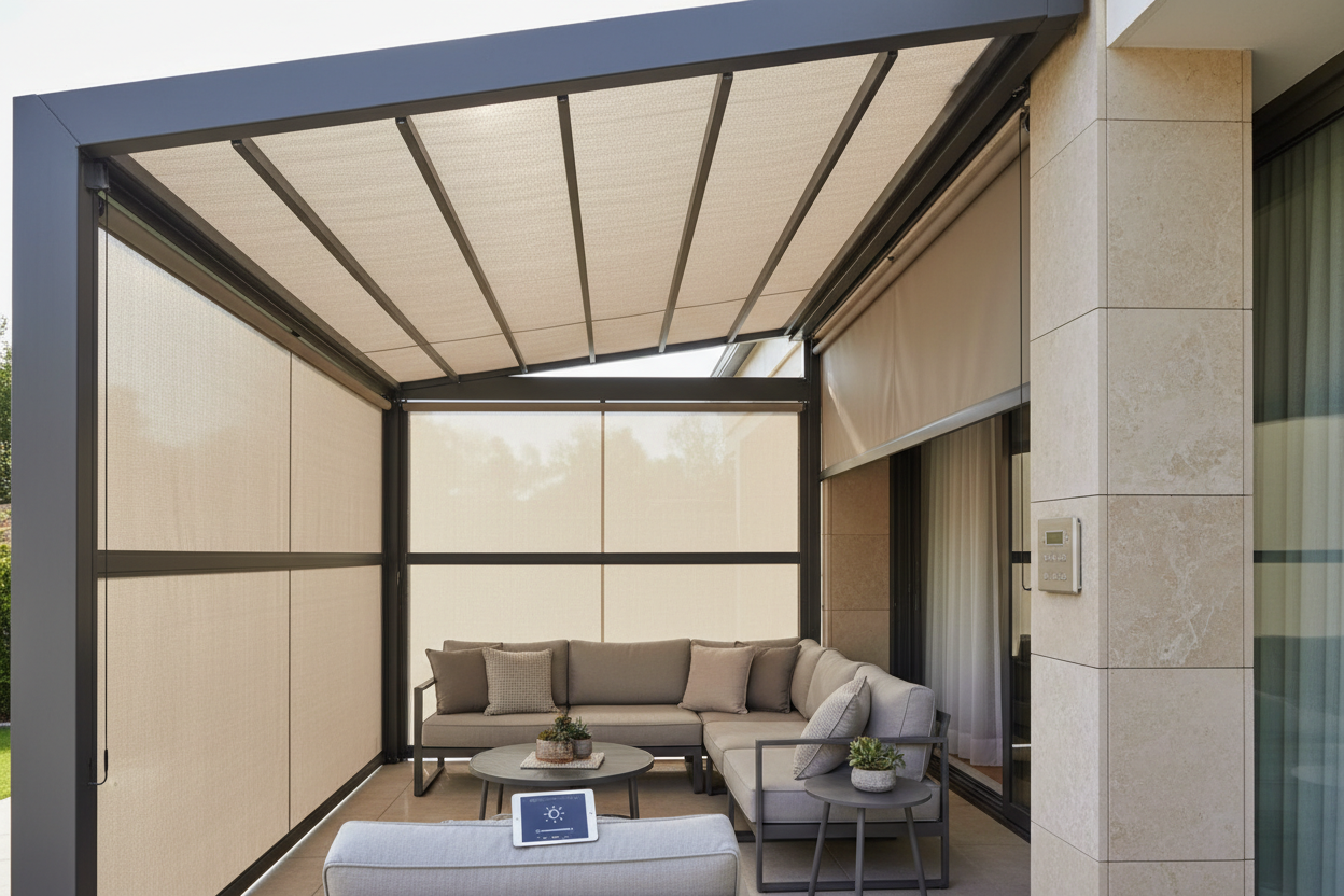 Canvas and Awnings: Why I Motorized My Patio Shade