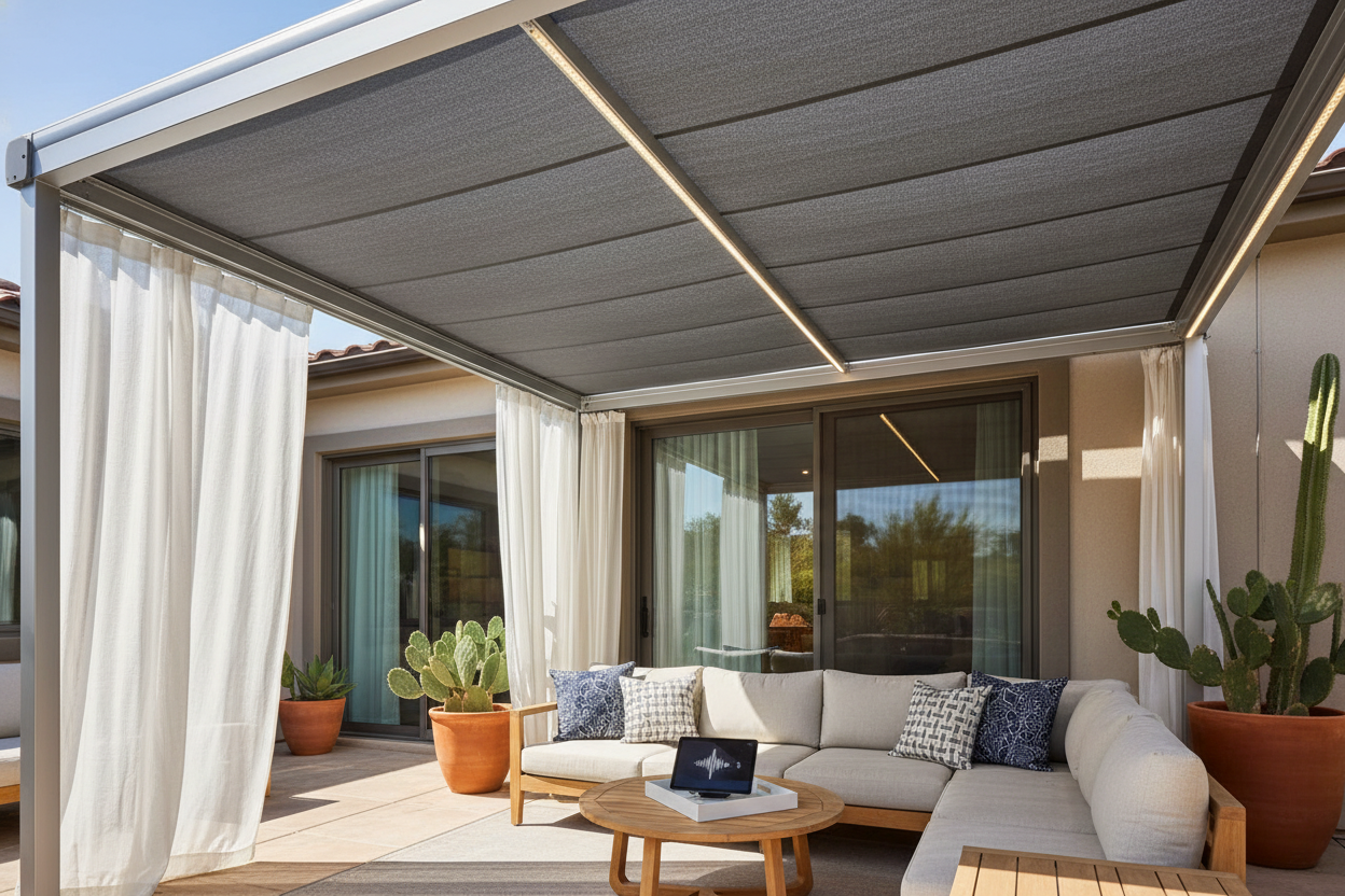 Rader Awning: Making Your Patio Shade Voice-Controlled