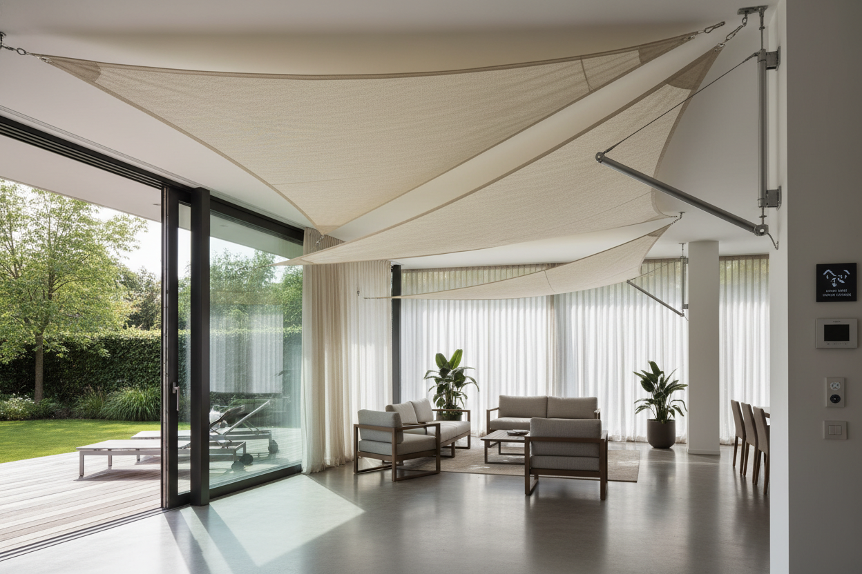 Triangle Awning Canopies: The Motorized Patio Upgrade