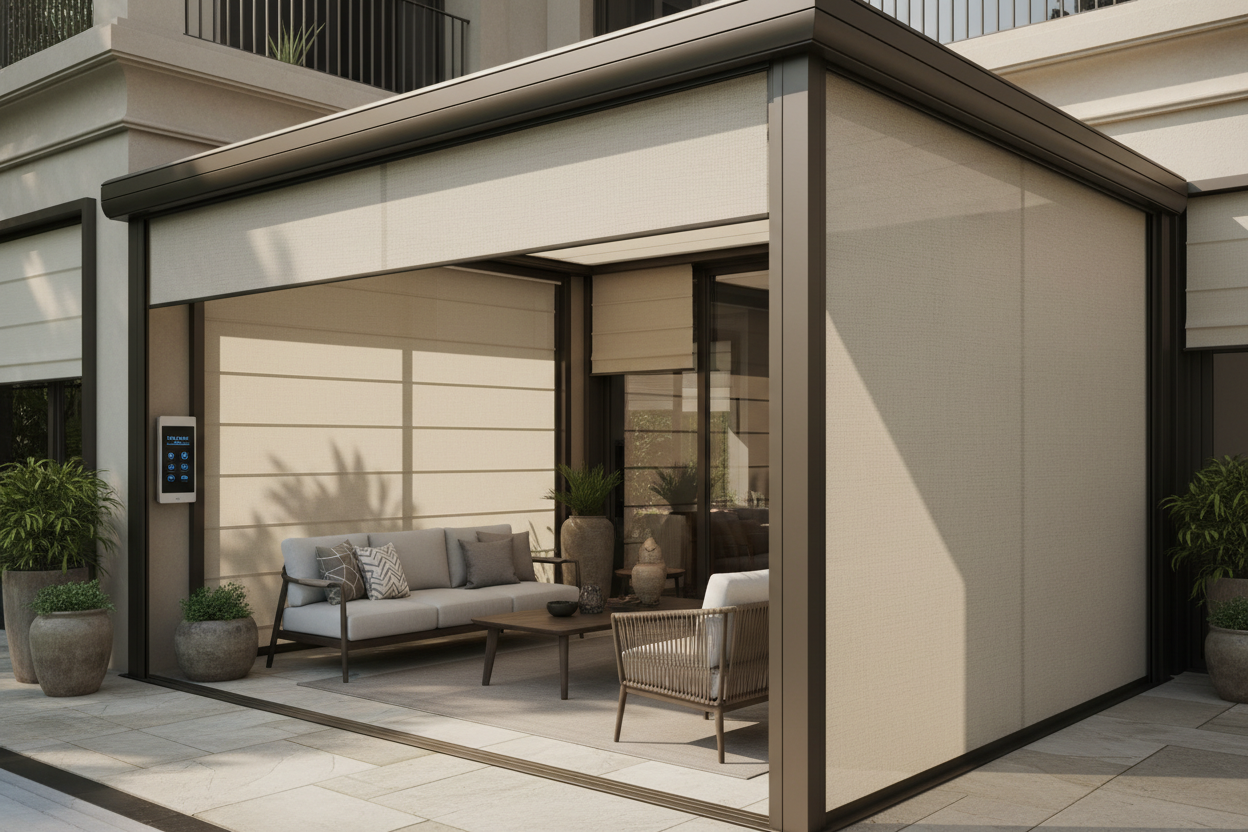 Smart Retractable Awning with Drop Screen: Worth the Cost?