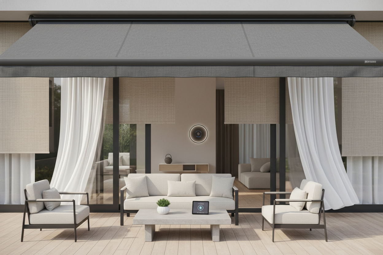 All Weather Awnings: Voice-Controlled Shade for Your Patio
