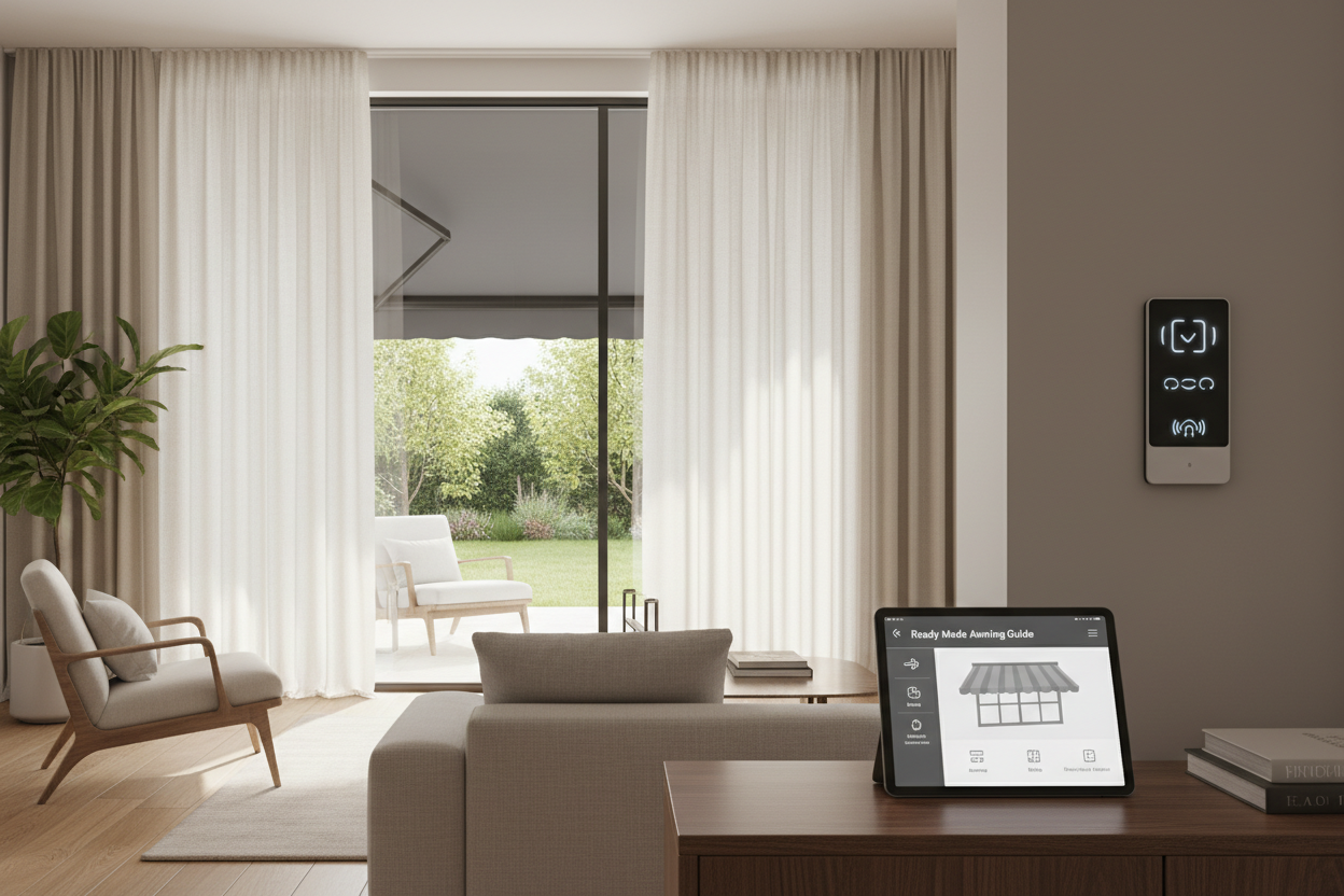 Ready Made Awning Guide: Adding Smart Tech to Off-The-Shelf Shade
