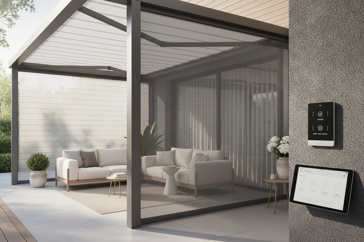 Retractable Awning Side Shade: Adding Smart Sun Control