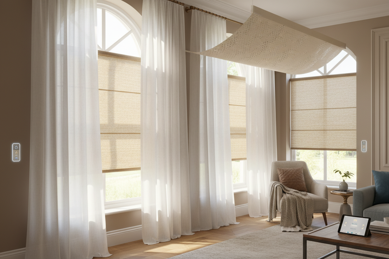 Smart Canopies and Shades: Taming the Afternoon Sun