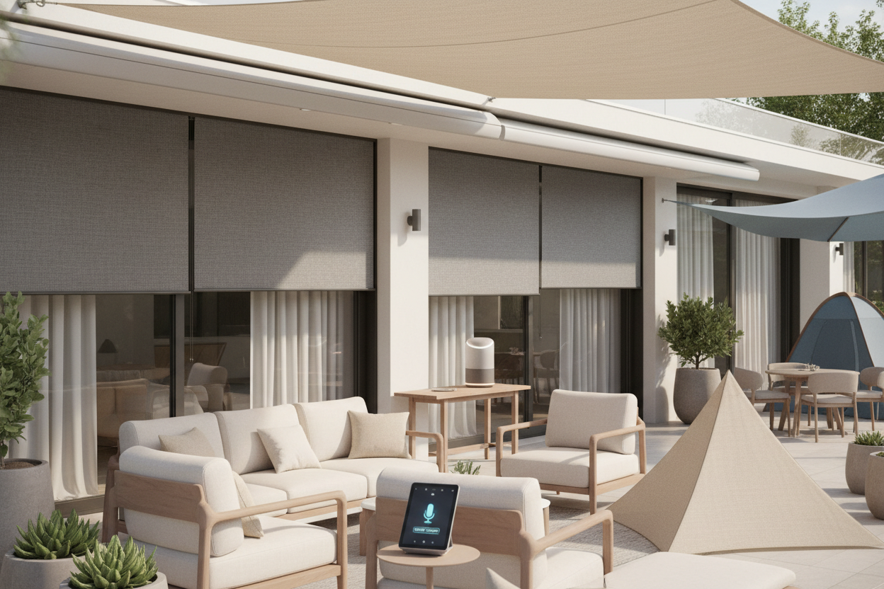 Shade Tents Go Smart: Voice-Controlled Patio Upgrades