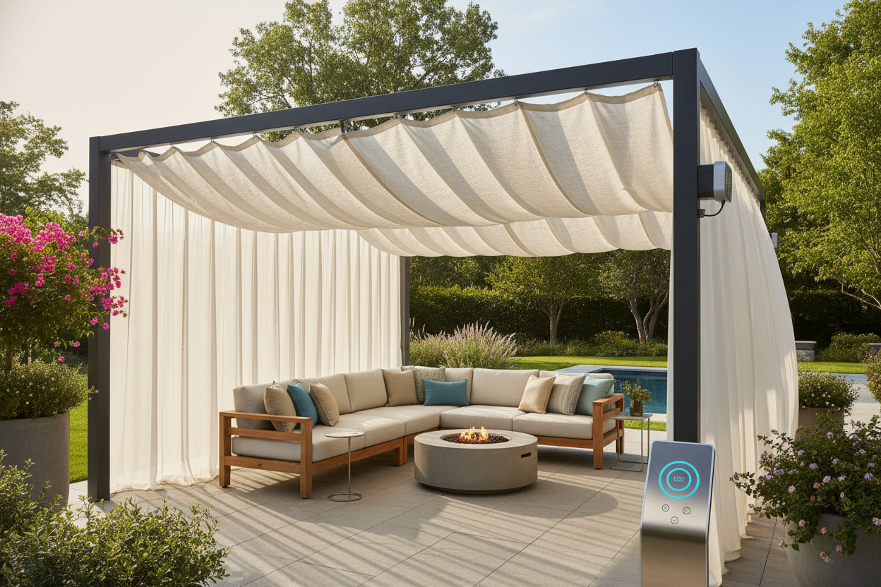 Smart Outdoor Canopy for Shade: Is the Motorized Upgrade Worth It?