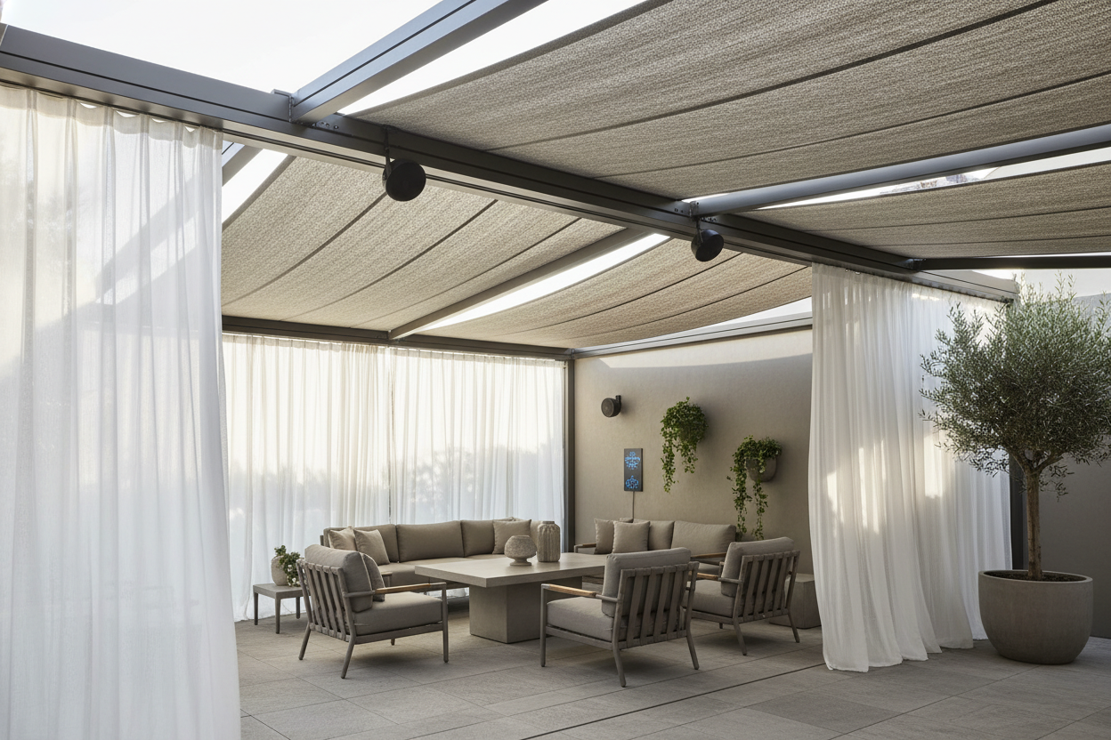 Backyard Canopies: The Truth About Motorized Shade Systems