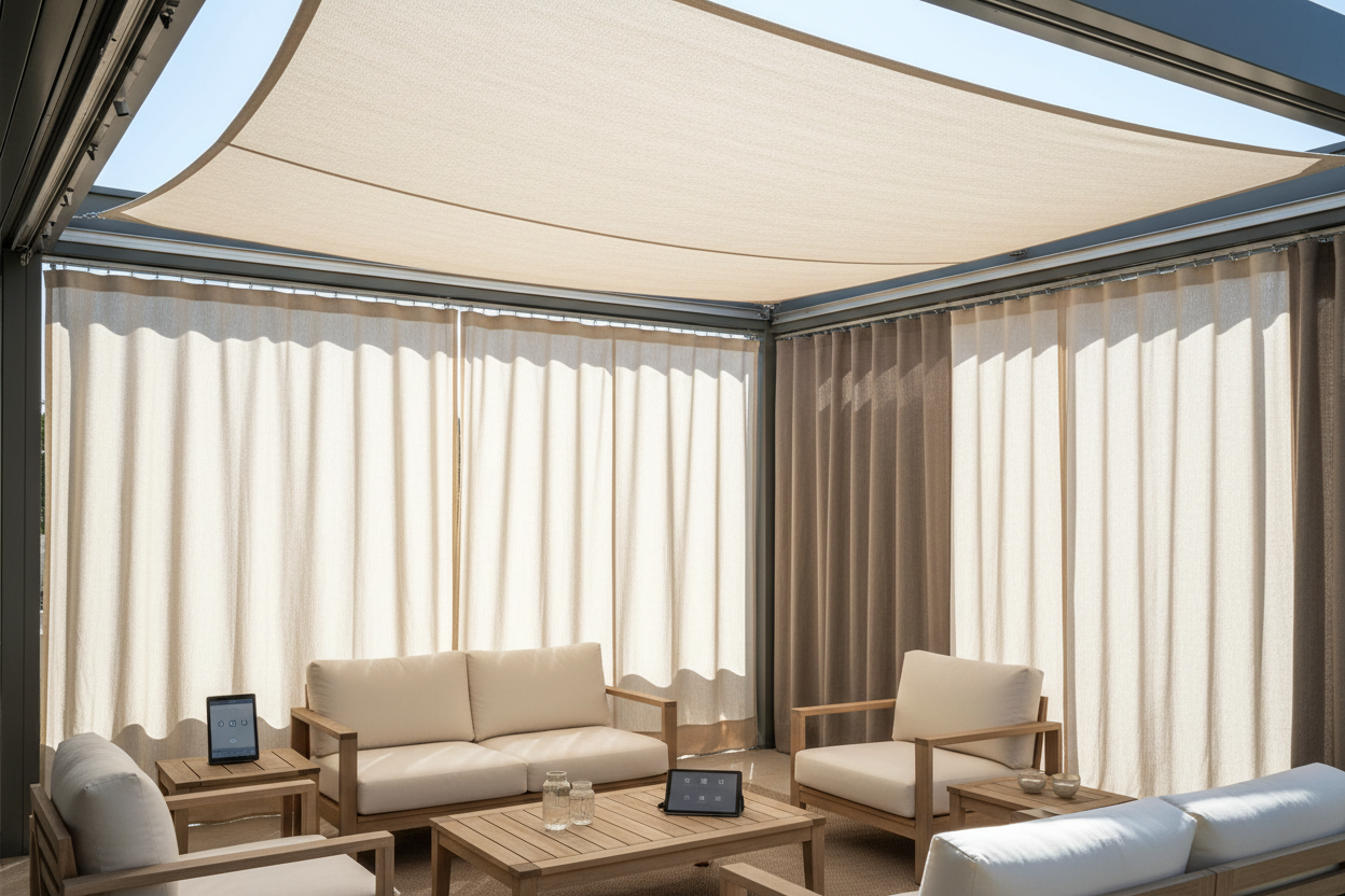 Motorizing an 8x10 sun shade: The Ultimate Patio Hack