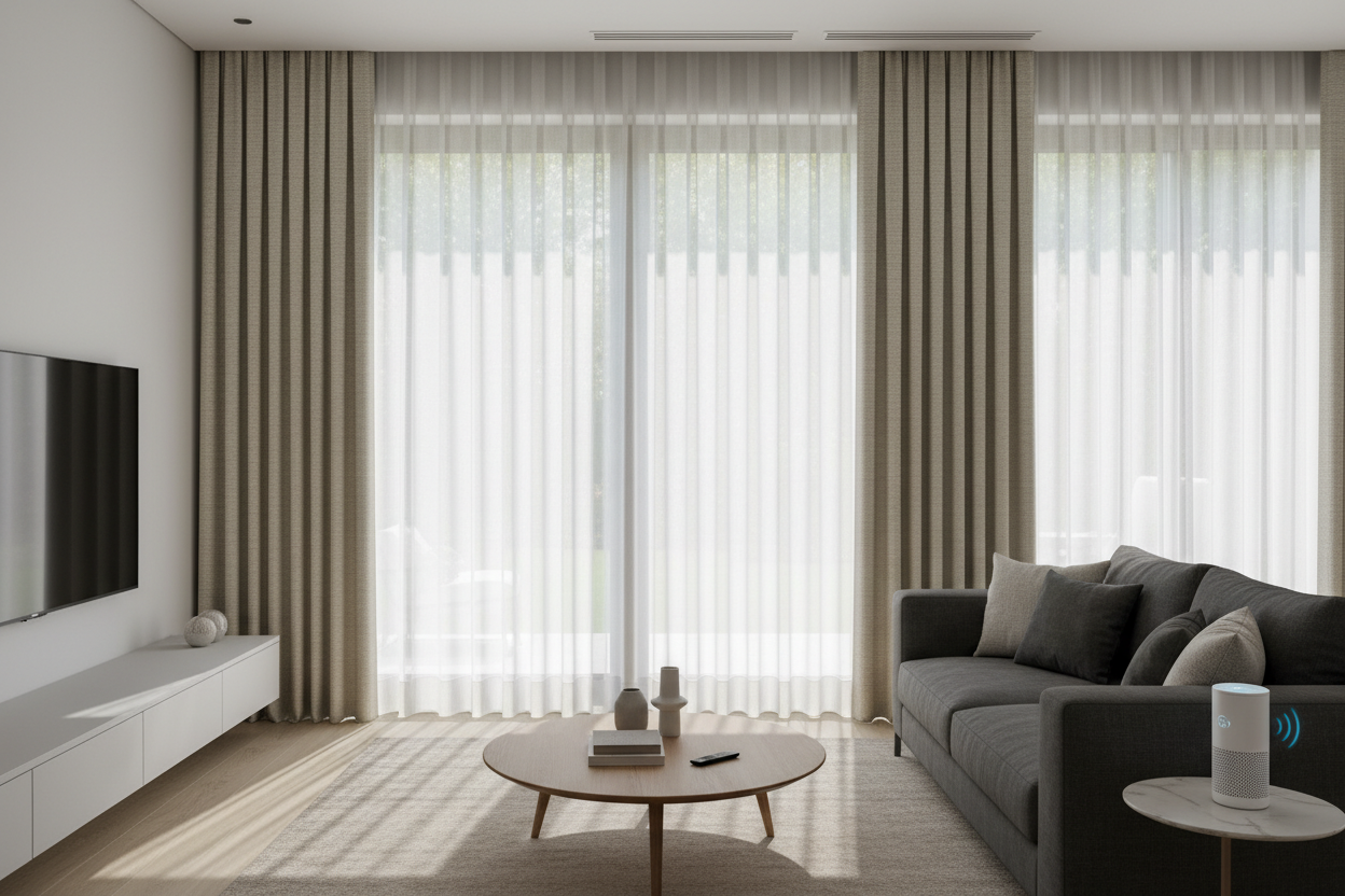 Sun Shade Cover Setup: Voice-Controlled Relief for Hot Rooms