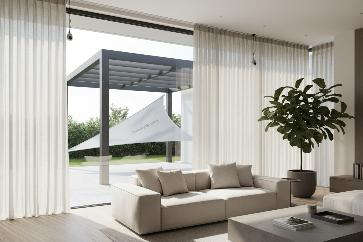 Sunny Guard Sun Shade: Cooling Your Smart Home From the Outside