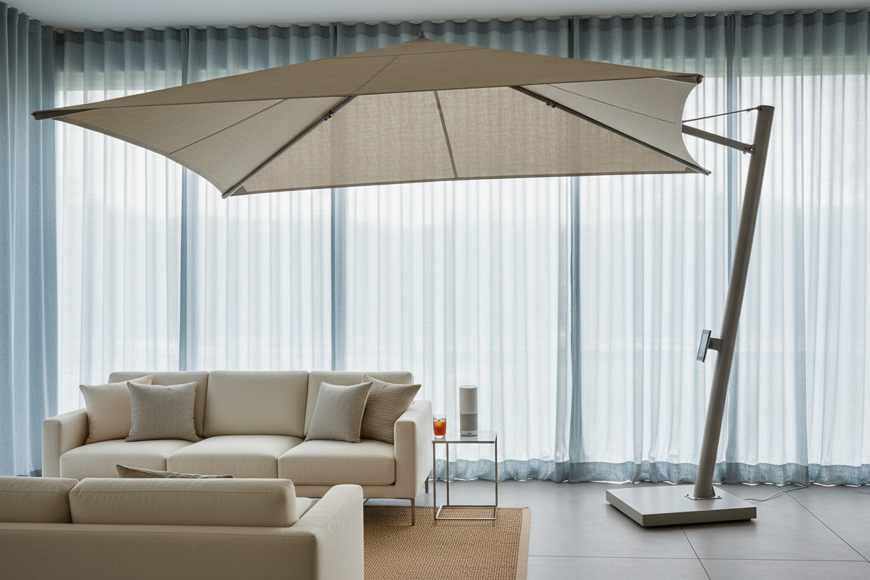 Sun Shade with Stand: My Voice-Controlled Patio Upgrade