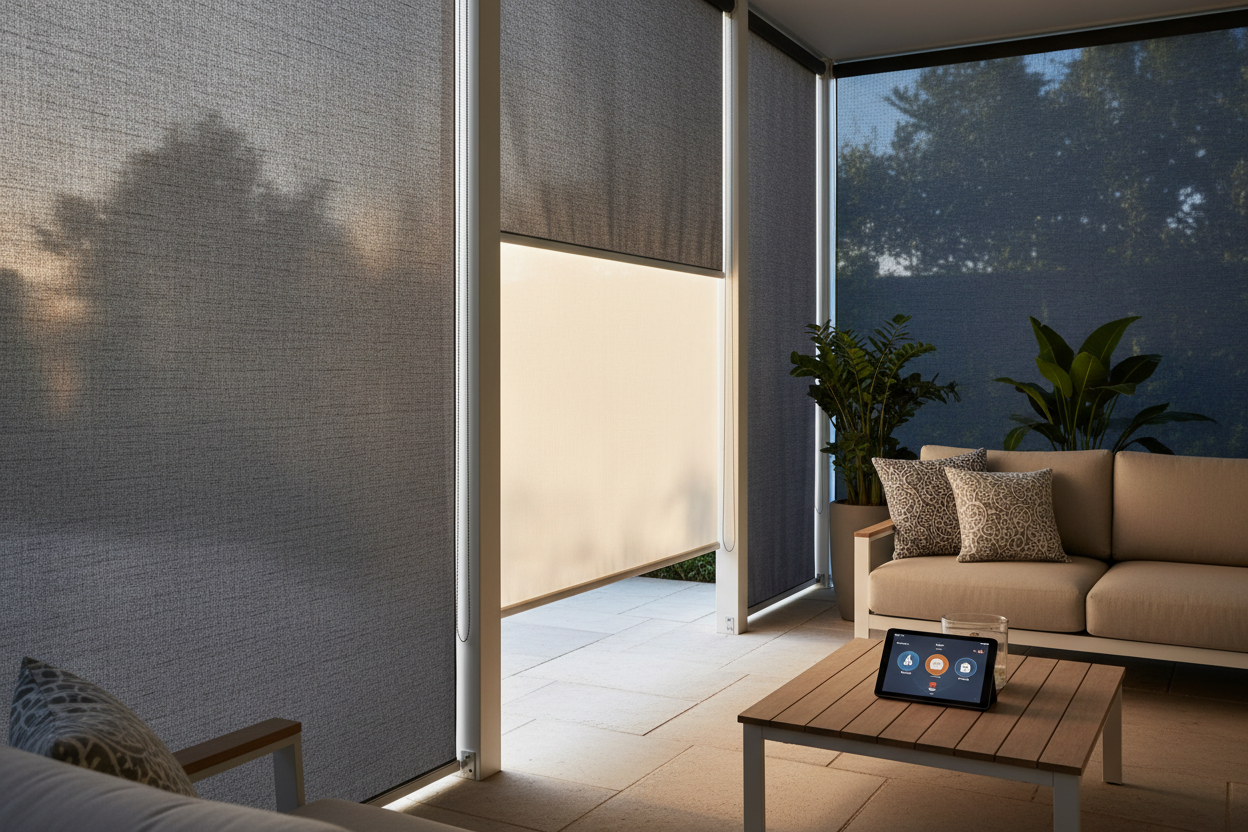 Roll Up Sun Shades: The Smart Way to Cool Patios