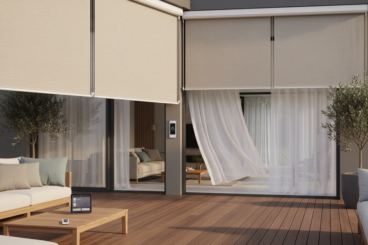 Sun Shade Roll Setups: Motorizing Your Deck for Summer