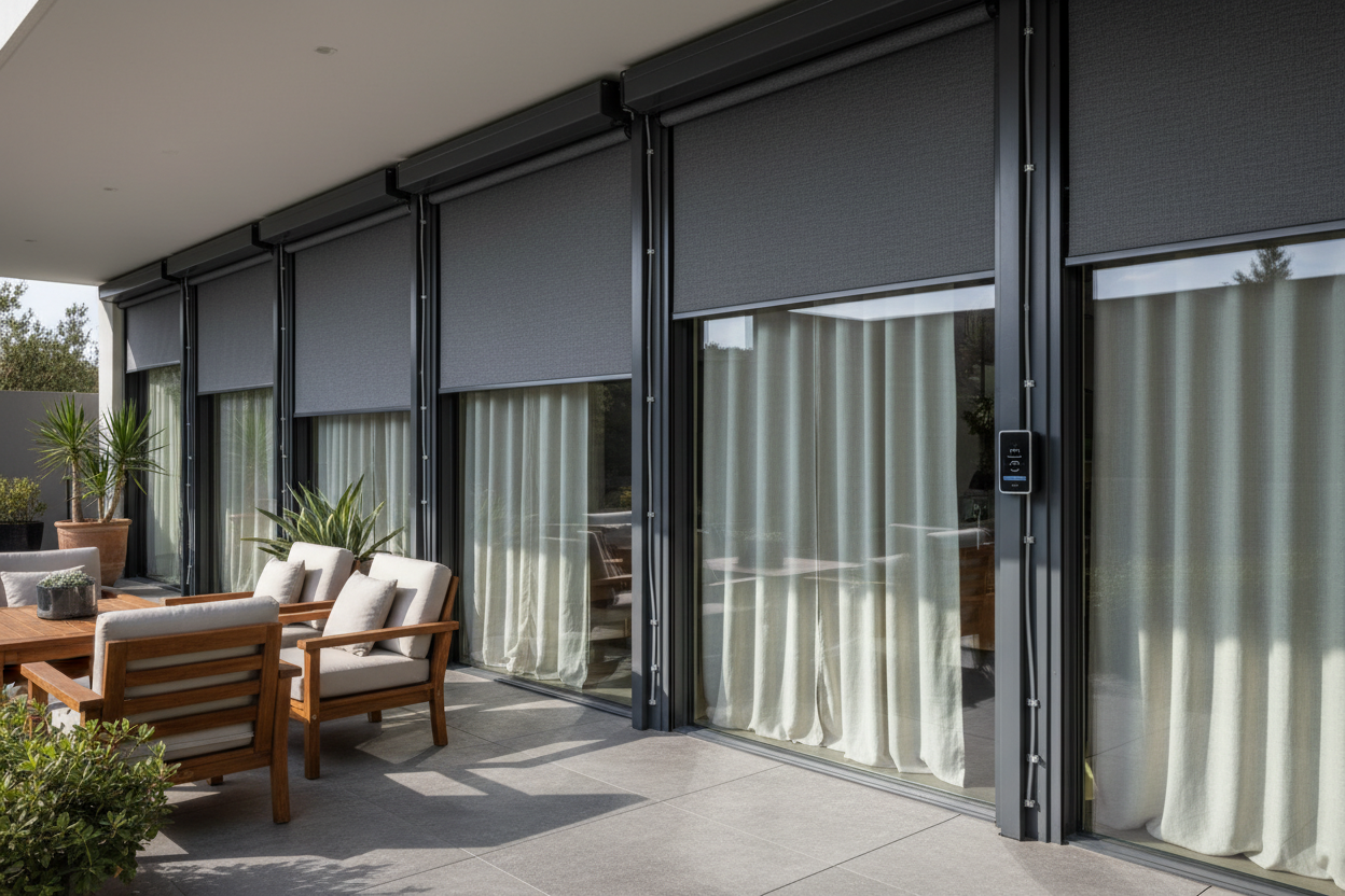 Industrial Sunshade: Hardwiring Heavy-Duty Patio Tech