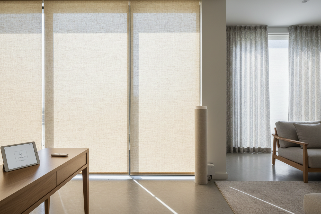 Fabric Sun Shades: Motorizing Your Windows to Beat the Heat