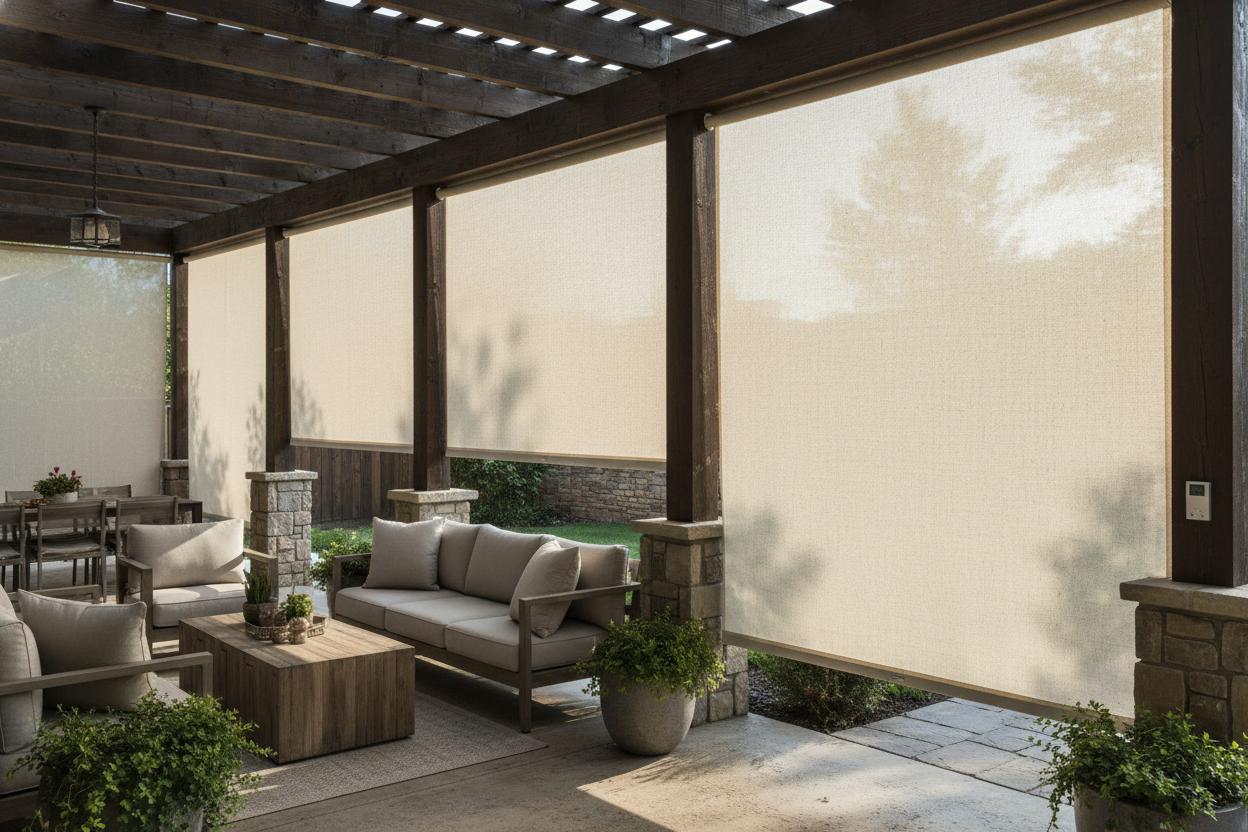 Rollup Porch Shades After 6 Months: The Smart Patio Reality