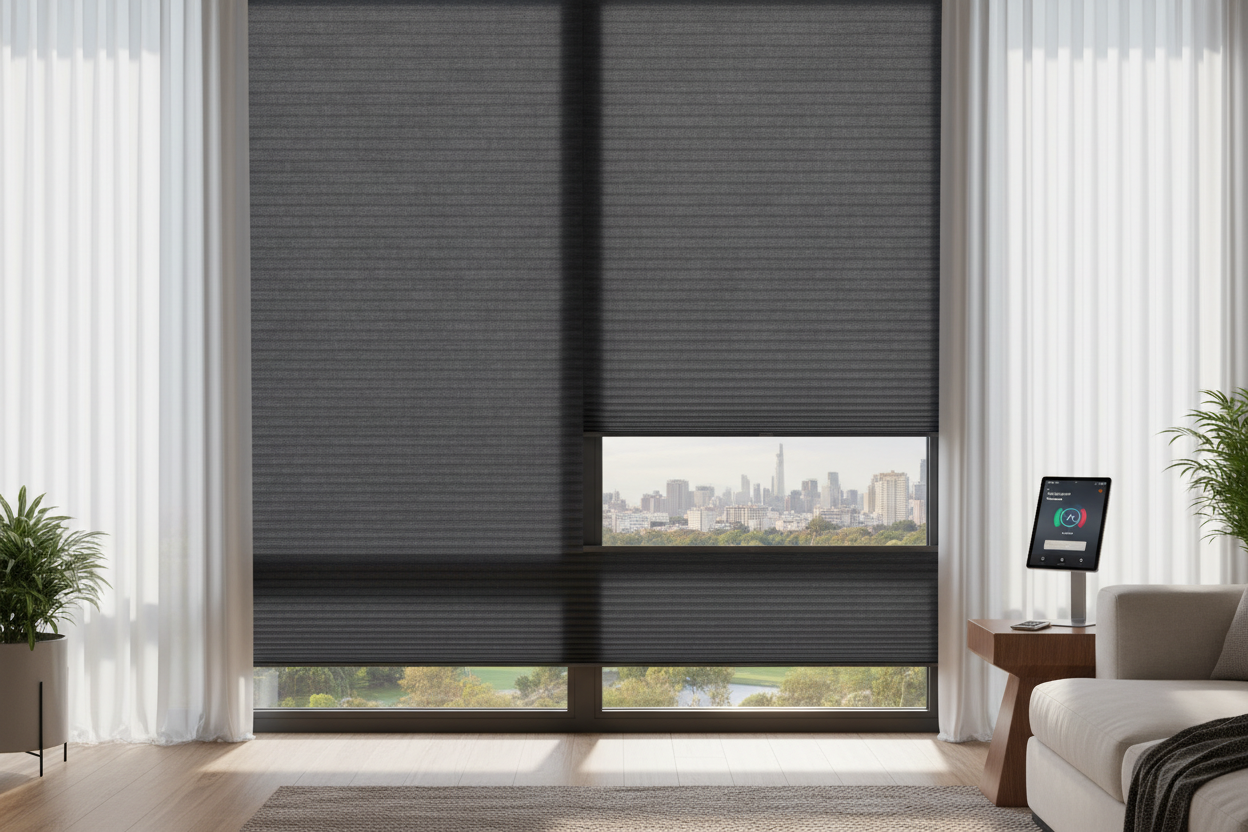 Bottom Up Blackout Shades: Smart Privacy Without Losing The View