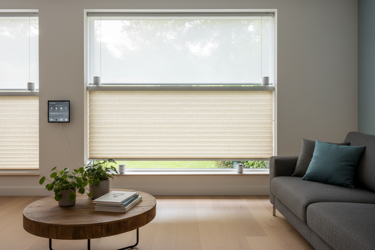 Bottom Up Shades DIY: Making Custom Smart Blinds on a Budget