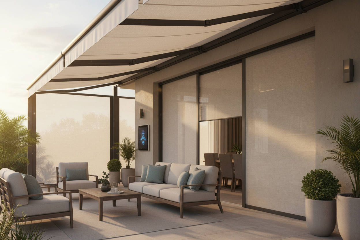 Sunsetter Shade: Taming Patio Heat With Smart Control