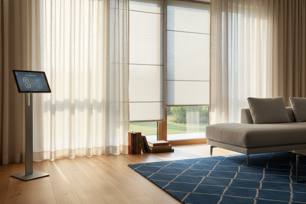 Shades with UV Protection: Saving Your Floors with Smart Tech