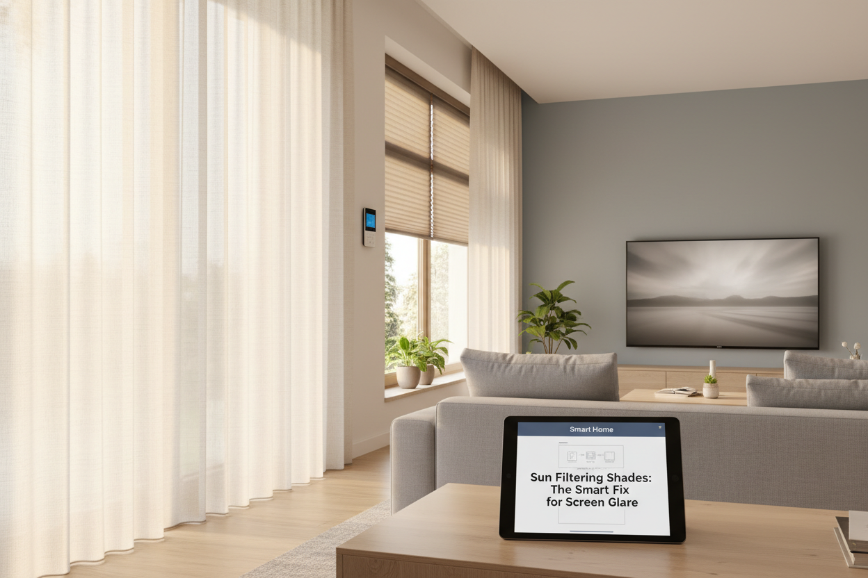 Sun Filtering Shades: The Smart Fix for Screen Glare