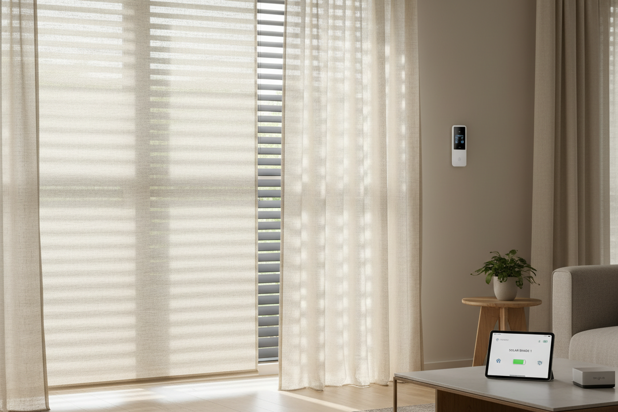 solar shades 1: Battery Life & Smart Integration Tested