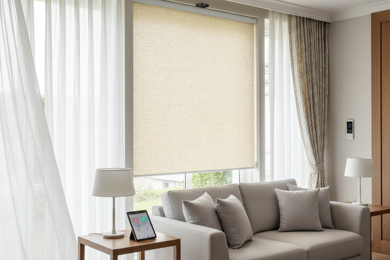 Menards Sun Shade Fabric: How to Motorize Custom Blinds