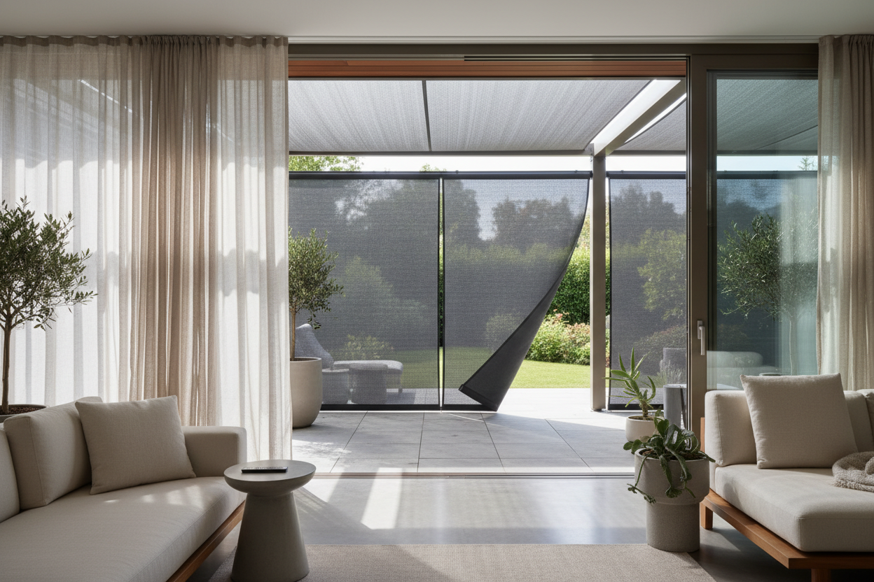 Smart Shade Cloth Fence: Motorized Privacy That Actually Works