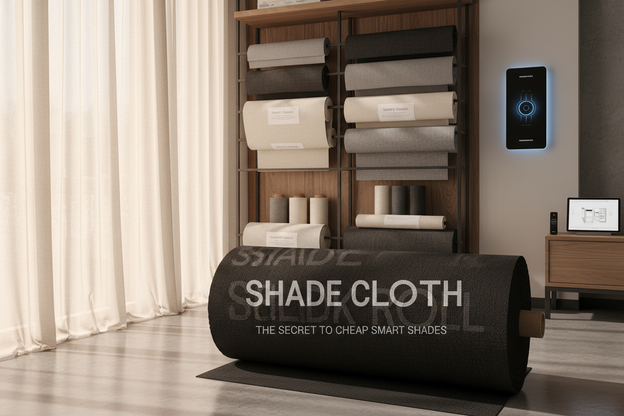 Shade Cloth Bulk Roll: The Secret to Cheap Smart Shades