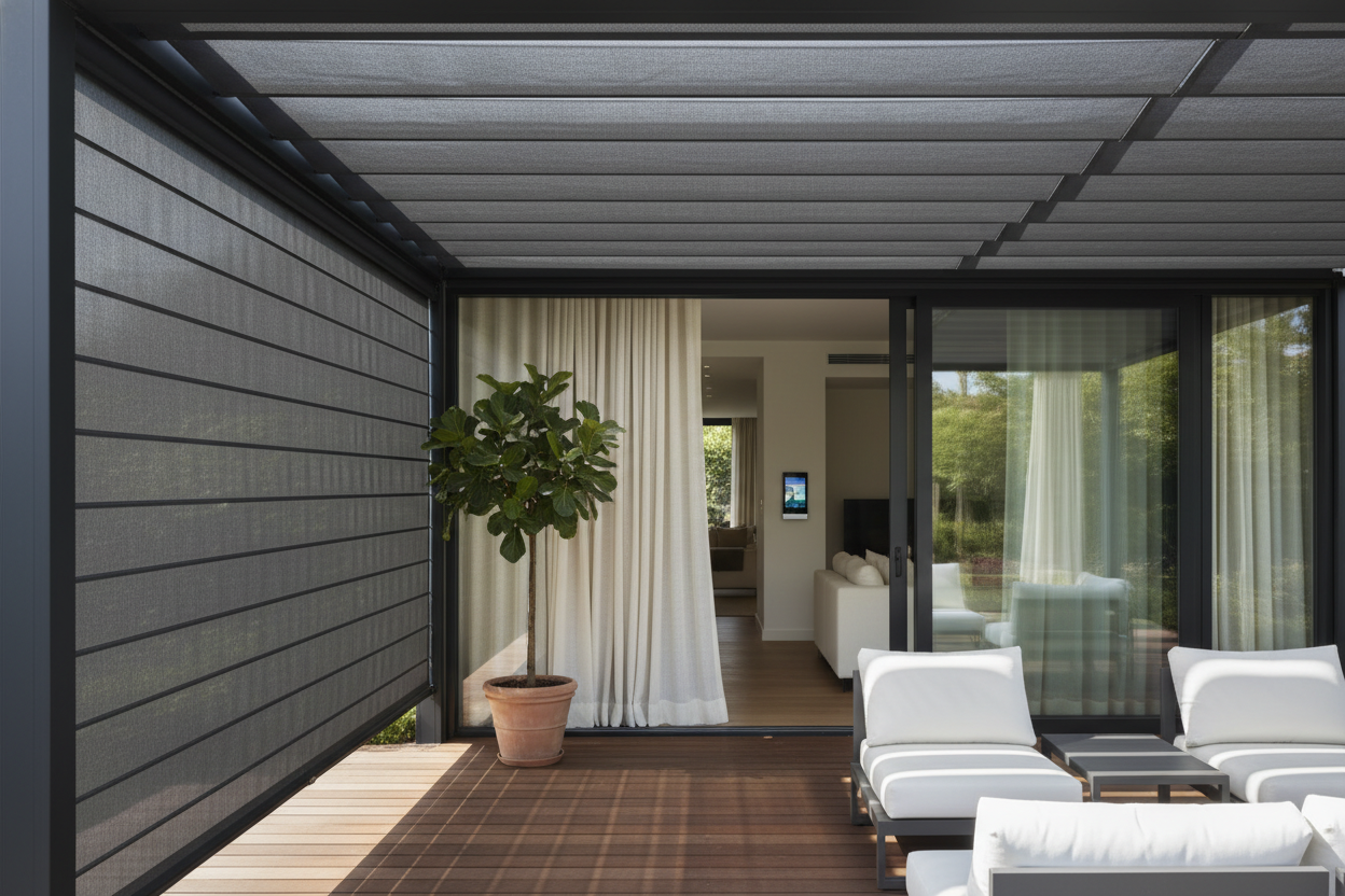 Pergola Shade Upgrade: Why I Switched to Motorized Panels