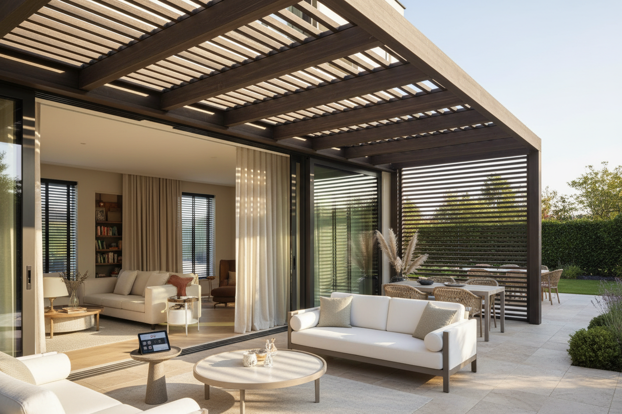 Does a Pergola Provide Shade? Why I Added Smart Louvers
