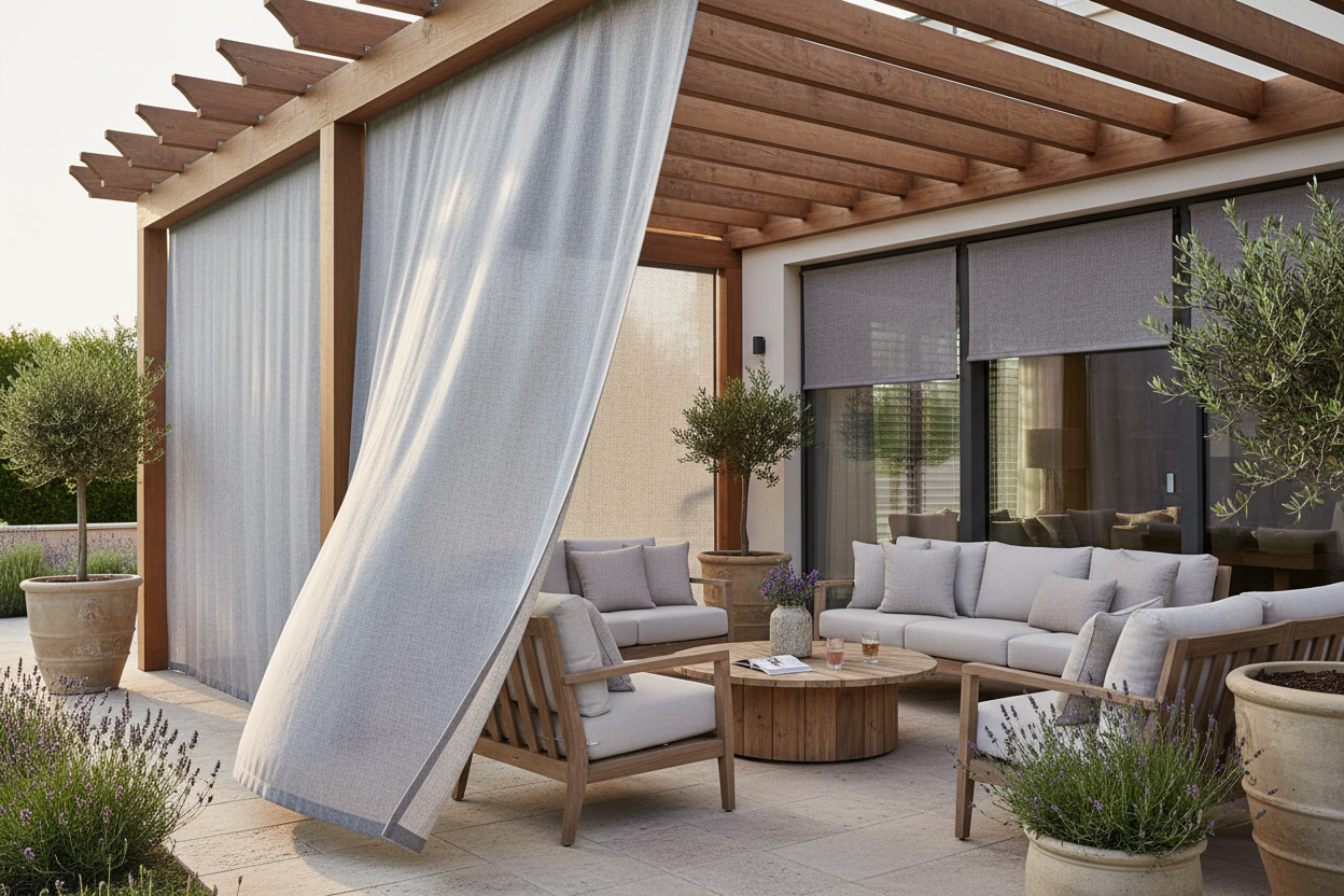 Motorized Side Shade for Pergola: My Honest Summer Review
