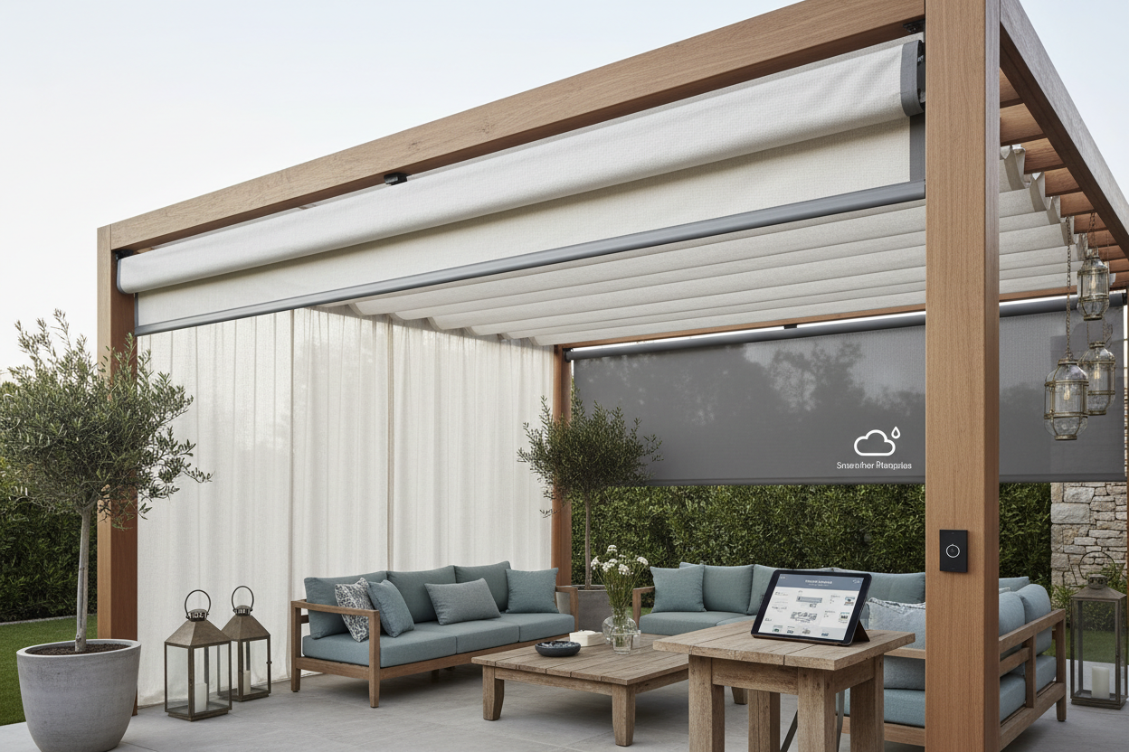 Waterproof cloth for pergola: The Smart Motorized Upgrade