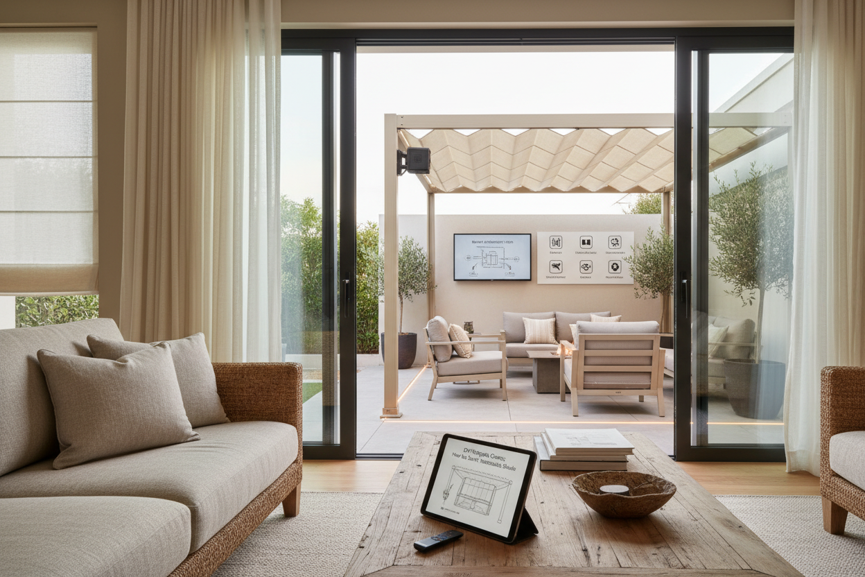 DIY Pergola Covers: How to Add Smart, Retractable Shade